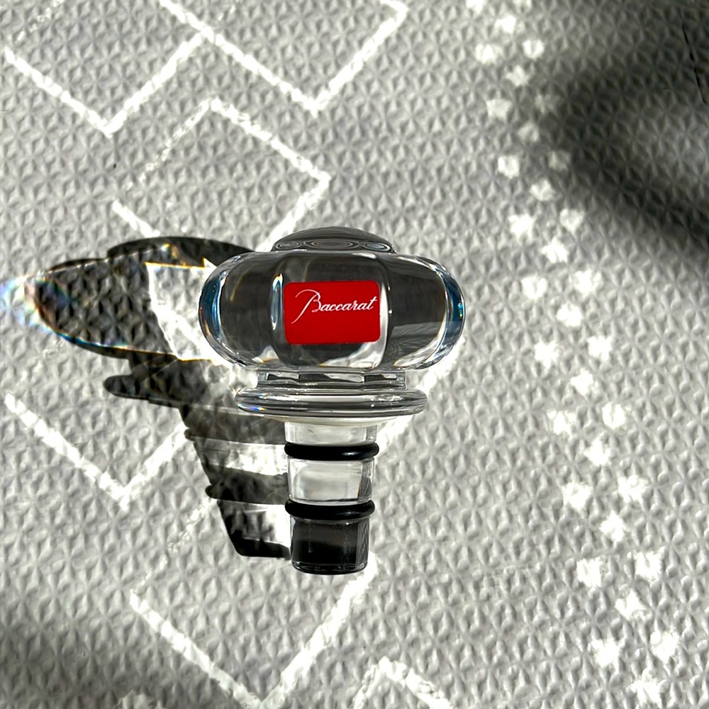 Baccarat Crystal Sheherazade Tip Top  Wine Bottle Stopper